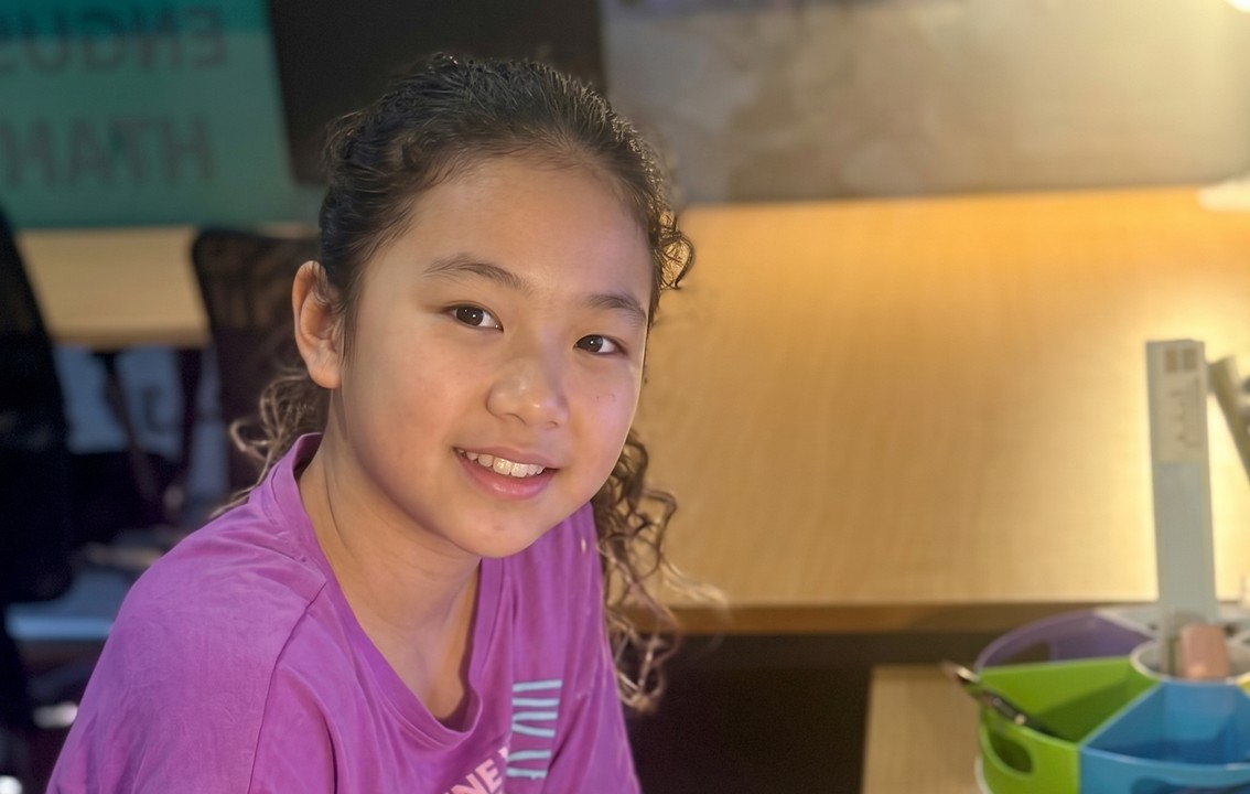 Michaela, a Mobile Tutors student